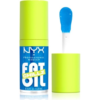 NYX Cosmetics Fat Oil Chillz масло от нар с охлаждащ ефект цвят Polar Peppermint 4.8ml