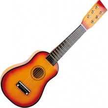 Small Foot drevená gitara hnedá
