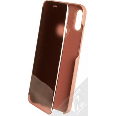 Pouzdro Vennus Clear View Xiaomi Redmi Note 7 růžové