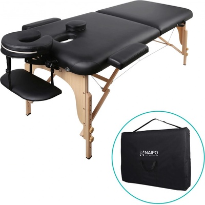 NAIPO MGBC-302 Masážní stůl černý – Zbozi.Blesk.cz