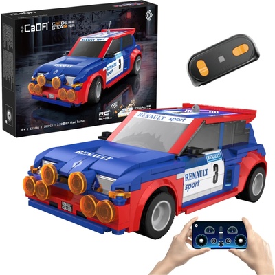 IQ models Programovateľná stavebnica RC auta Renault Maxi 5 Turbo - 282 dielikov