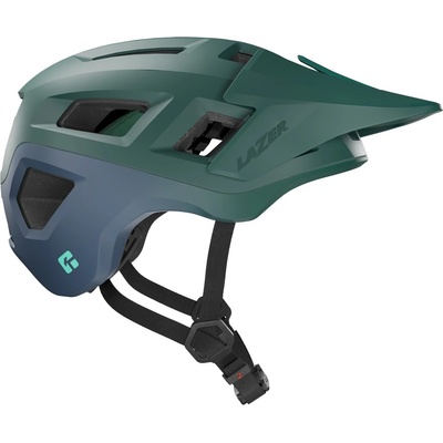 Lazer Каска за планинско колоездене Lazer Coyote KinetiCore Bike helmet - Matte Green Blue - размер 55-59 cm (851-1438-0512)