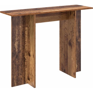 vidaXL Конзолна маса Старо дърво 100 x 30 x 75 см Инженерна дървесина (8001173)