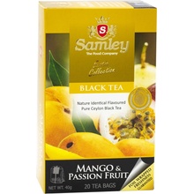 Samley Čierny čaj Mango a Maracuja 20 vrecúšok