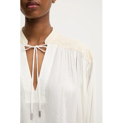 BOSS Orange Памучна блуза BOSS Orange C_Brodes (50546176)