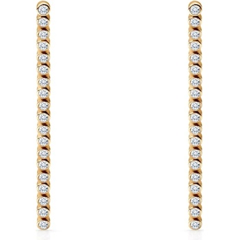 SAVICKI Обеци Savicki: злато, цирконий