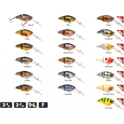 Spro Ikiru Double Crank Gudgeon 3,5cm