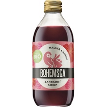 Bohemsca BIO Sirup Malina s ibiškem 330 ml