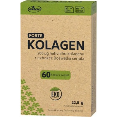 Vitar Kolagén forte + extrakt z Boswellia serrata EKO 60 kapsúl