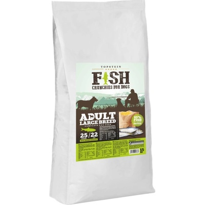 Topstein Fish crunchies Adult Large Breed 1 kg