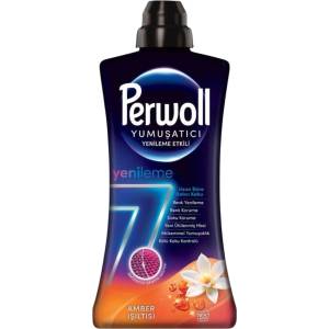 Perwoll , Омекотител Renew & Care Amber Isiltisi, 50 пранета, 1200мл