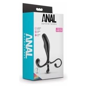 Blush Novelties Anal Adventures Prostate Model Black Ergonomic Design
