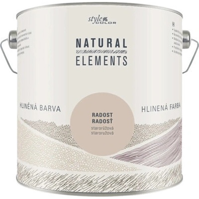 StyleColor Natural Elements 2,5 l staroružová
