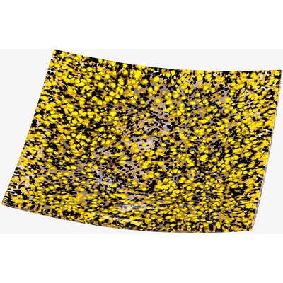 Preciosa Skleněný spékaný talíř Salamander 230x230 mm