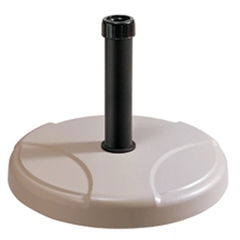 Horecano Стойка за чадър 25kg КРЪГ БЯЛА (RTH25-W) (016685)