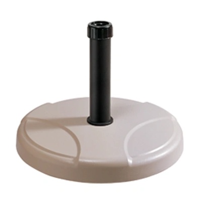 Horecano Стойка за чадър 25kg КРЪГ БЯЛА (RTH25-W) (016685)