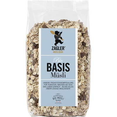 ZAGLER MÜSLIBÄR Био мюсли - основа - 500 г