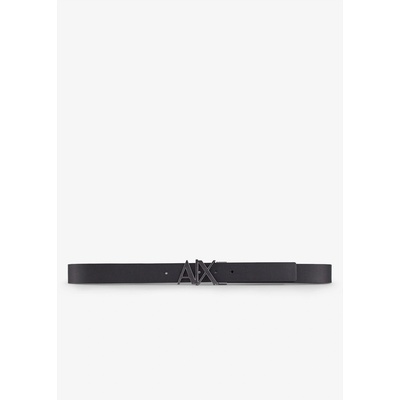 Armani Exchange Колан Armani Exchange Cut Out Logo Leather Belt - Blk/Blk 43120