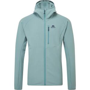 Mountain Equipment Мъжко поларено яке Mountain Equipment Shroud Hooded Jacket Fleece jacket - Goblin Blue (005-5639-0611)