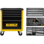 DEWALT Мобилна количка с инструменти DeWALT - DWHT50001-1, 341 части, 5 чекмеджета (DWHT50001-1)