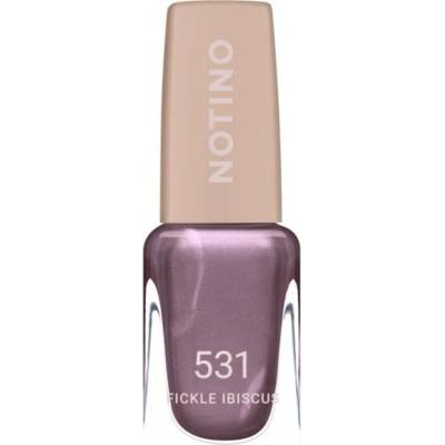 Notino Gel Effect Nail Polish lak na nehty s gelovým efektem 531 Fickle Ibiscus 10 ml