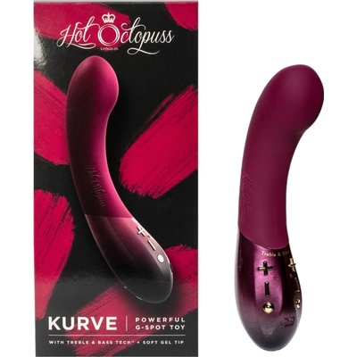 Hot Octopuss Curve dobíjací vodotesný na bod G fialový