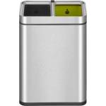 EKO 2 х 10 л матиран инокс отворен кош eko от серия laguna slim