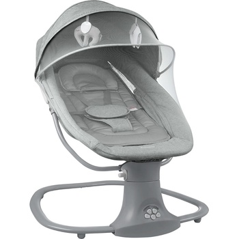 KikkaBoo Електрическа люлка Winks Grey 2024 (31005010065)