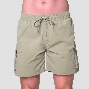 GymBeam Мъжки бански Cargo Olive L