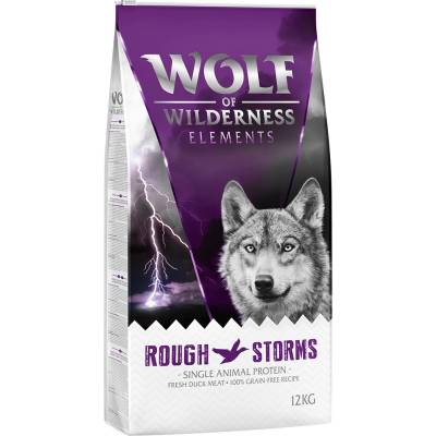 Wolf of Wilderness Sensitive Rough Storms kačacie 5 x 1 kg