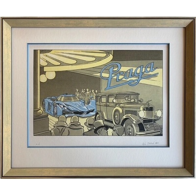 Ptáček Petr - Praga Bohema | 53.8x44.8