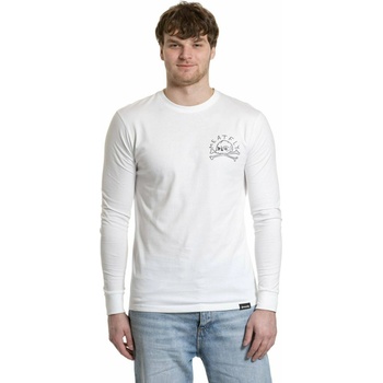 Meatfly мъжка тениска с дълъг ръкав Judgement 30 White Meatfly | Byal | МЪЖЕ | S