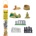 Safari Ltd Safari® Toob 7 чудеса на света 7 фигурки (S678204)