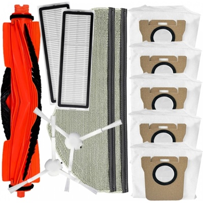 ElektroSkalka xiaomi Robot Vacuum H40 OV51 hepa filtry a kartáče a mopovací textilie a sáčky 12 ks – Zboží Mobilmania