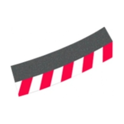 Carrera vnější krajnice pro klopenou zatáčku 4/15° pro autodráhy evolution digital 132 a digital 124