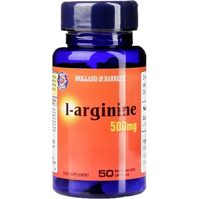 Holland And Barrett L-Arginine 500 mg [50 капсули]