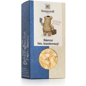 SONNENTOR Захаросан джинджифил Sonnentor, ОРГАНИЧЕН, 75 гр