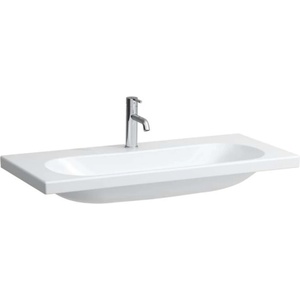 Laufen Lua - Мебелна мивка 100х46 см, без преливник, отвор за смесител, бяла H8160890001561 (H8160890001561)