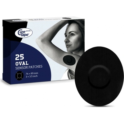 CureTape® Sensor Patches Classic ochranné náplasti farba 25 ks