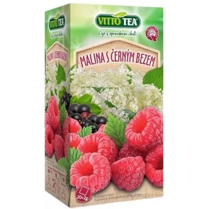 VittoTea Чай VittoTea с малина и черен бъз 40 г
