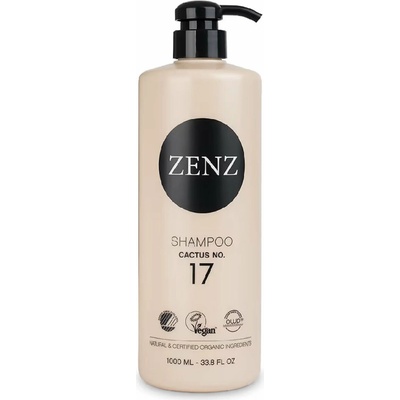 ZENZ Organic Cactus No. 17 intenzívne hydratačný šampón 1000 ml