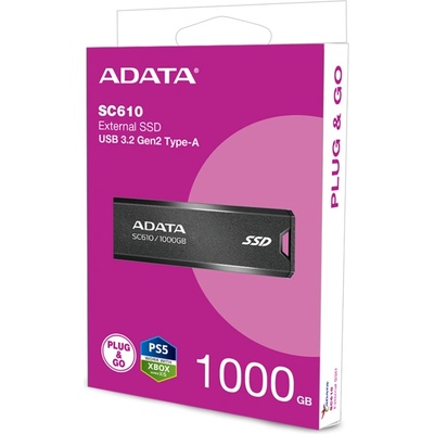 ADATA SC610 1TB USB 3.2 (SC610-1000G-CBK/RD)