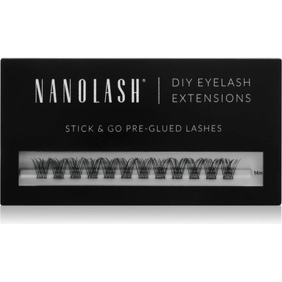 Nanolash DIY Eyelash Extensions sada na domáce predĺženie rias Classy 36 ks