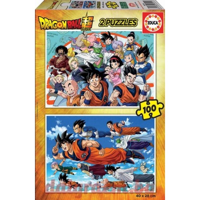 Educa Пъзел EDUCA 18214 - 2 х 100 части - Dragon Ball (EDU18214)