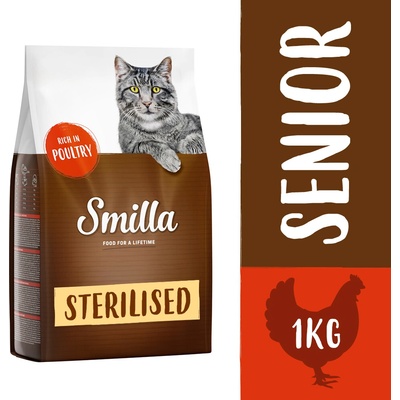Smilla Senior Sterilised s hydinou 1 kg