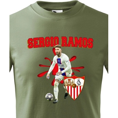 Dětské tričko Sergio Ramos Military Canvas tričko Bezvatriko.cz 2380
