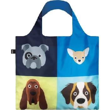 LOQI Чанта тип торба LOQI Artist Stephen Cheetham Dogs от рециклиран материал (SC.DO.R)