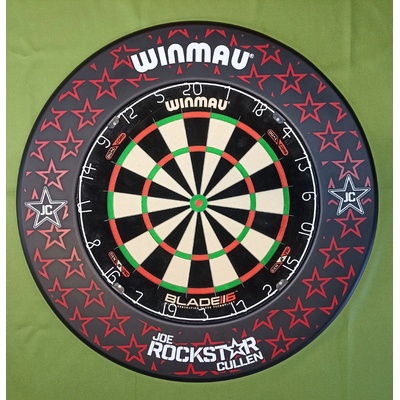 Winmau set DOUBLE - terč Blade 6 Dual Core + okruží Rock Star