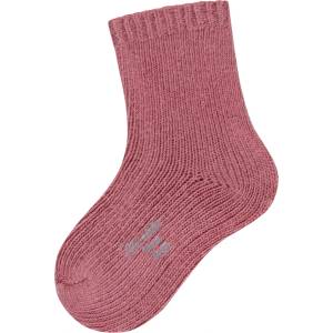 Sterntaler Детски мериносови чорапи Sterntaler Kids' Socks Wool, Handmade Look Sports socks - Perlrosa - размер 18 (EU) (207-1253-0311)