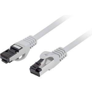 Lanberg Patch cord кабел LANBERG CAT. 8.1 S/FTP, 1m, Grey - PCF8-10CU-0100-S (PCF8-10CU-0100-S)